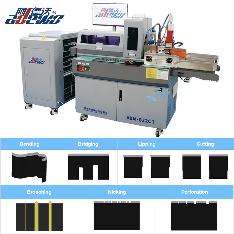 ABM-832C1 (Broaching ، nicking)