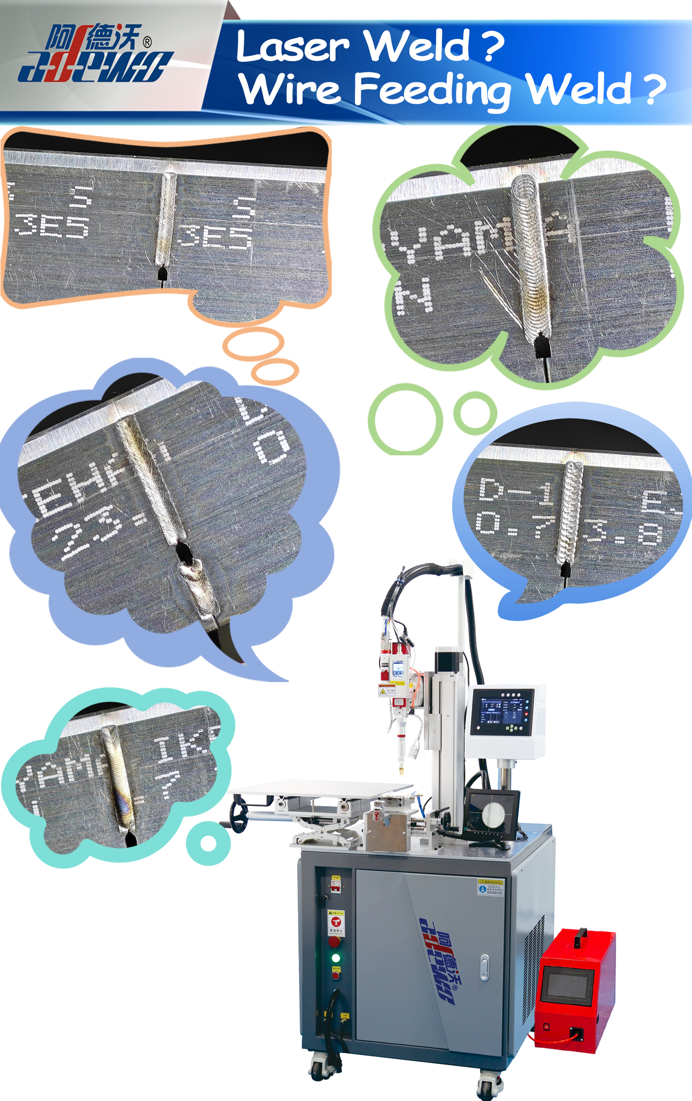 جوش لیزری؟ جوش تغذیه سیم؟