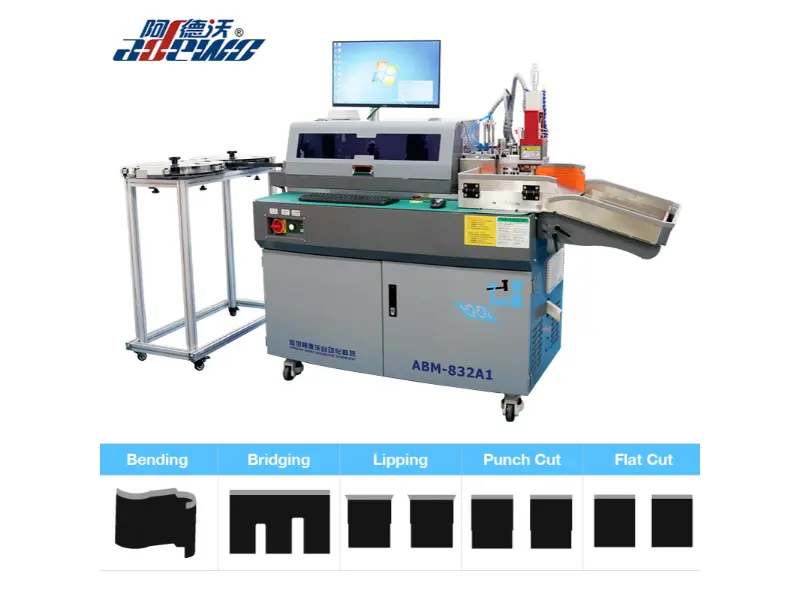 دستگاه خم کن خودکار ABM-832 A1 برای قالب گیری