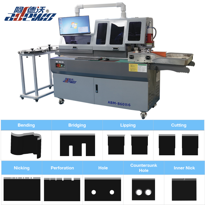 Die Die Die Cutting Bender Auto Bender با نیک داخلی